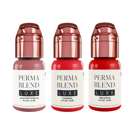 Zestaw do ust Perma Blend Luxe Top  (3 x 15 ml)